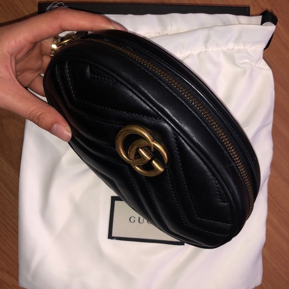 Gucci GG Marmont matelassé leather belt bag - Picture 5 of 6
